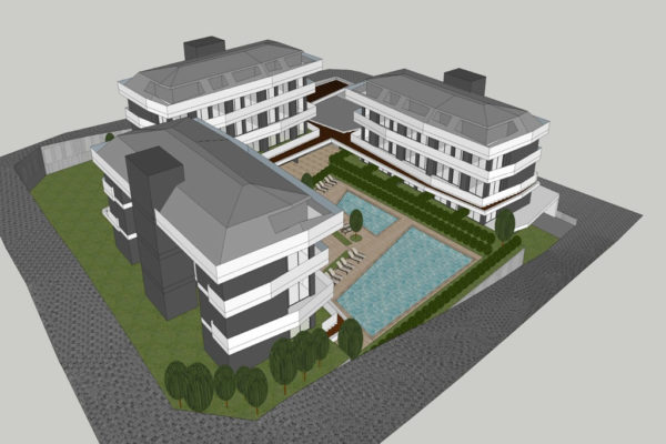 New 1+1 3+1 Apartments in Konakli