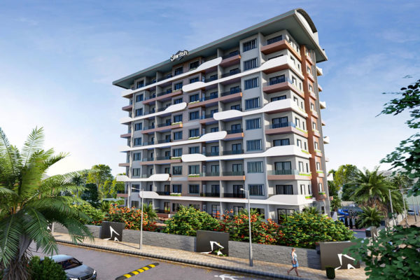 New 1+1 2+1 Apartments in Demirtaş