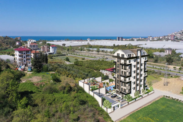 New 1+1 3+1 Apartments in Demirtaş