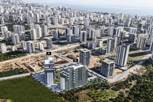 New 1+1 Apartments in Mersin Mezitli