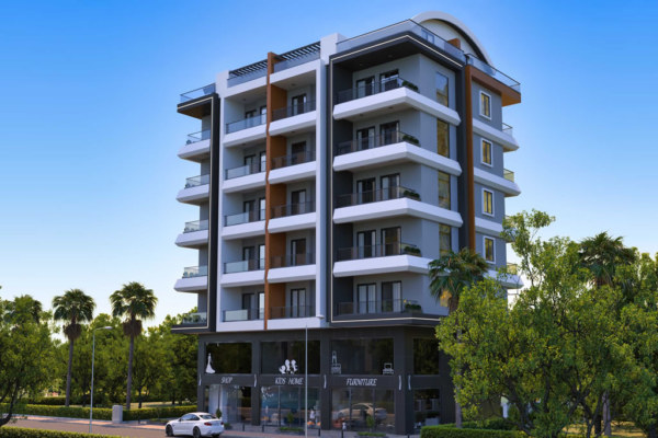 New 1+1 and 2+1 Duplex Apartments in Mahmutlar